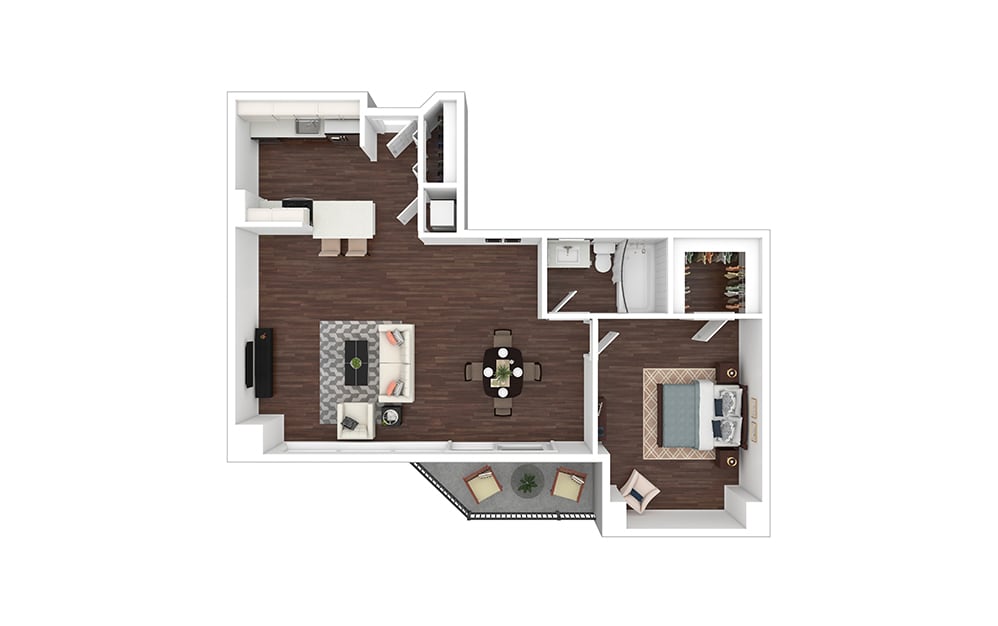 Floor Plan - A14 - Renovated