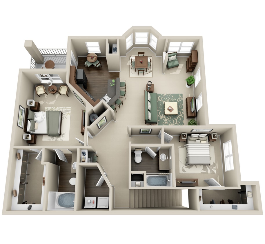 Floor Plan - B3U
