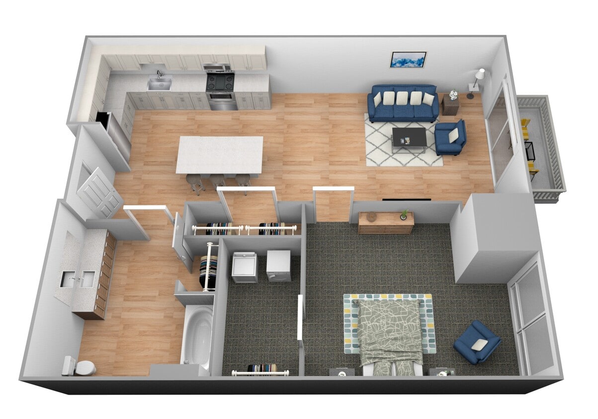 Floor Plan - West River- ADA