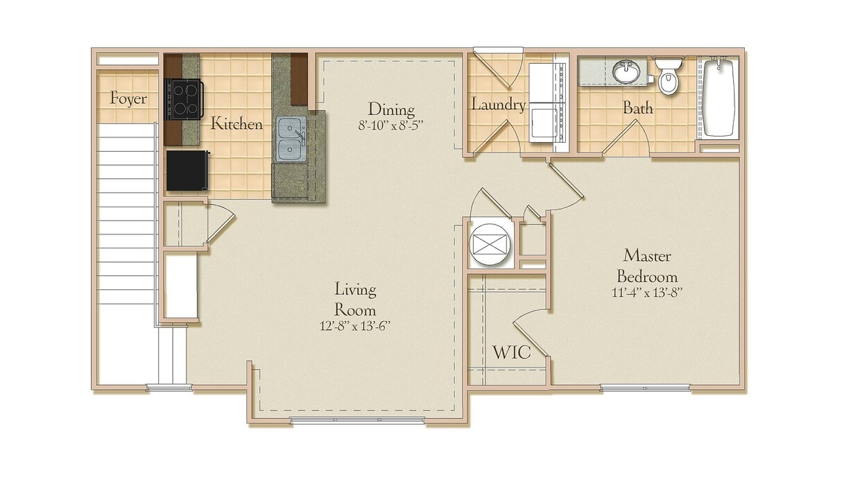1BR Carriage - A3