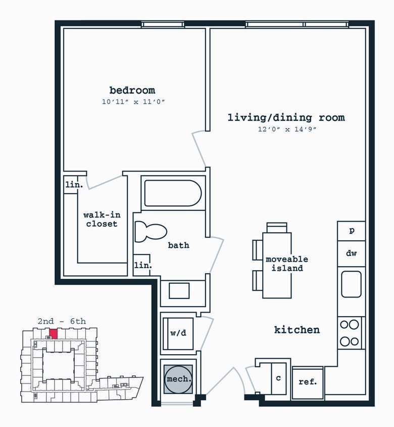 A02 - One Bedroom
