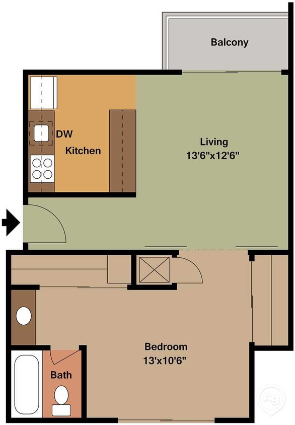 Floor Plan - Waterman