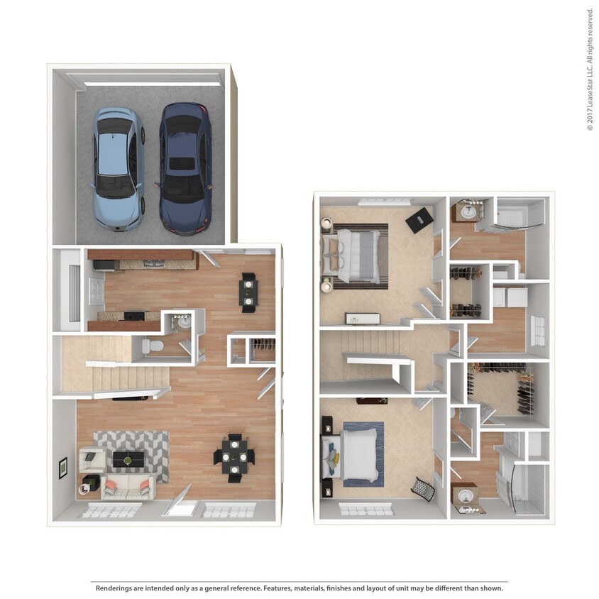 Floor Plan - 2 Bedroom - B1