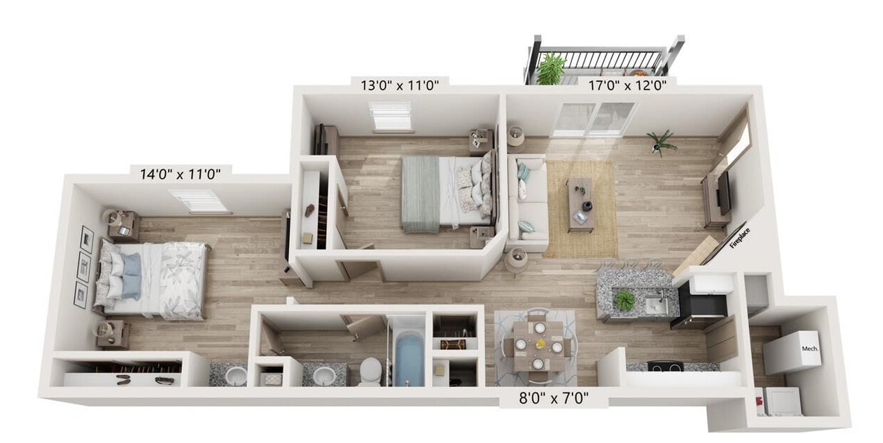 Floor Plan - Willow
