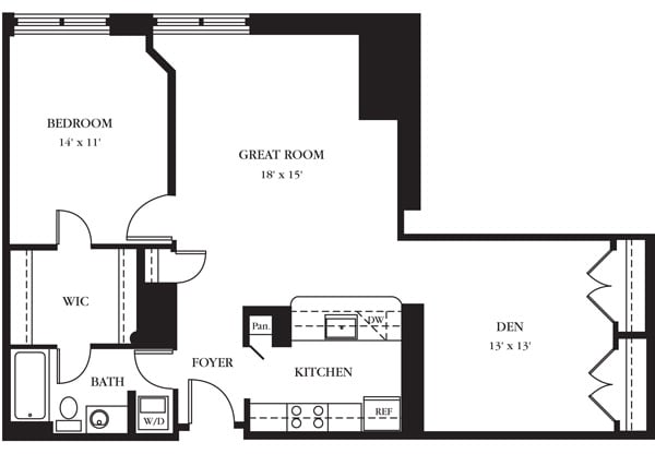 American Cigar 1N.jpg - AC-N One Bedroom, One Bathroom