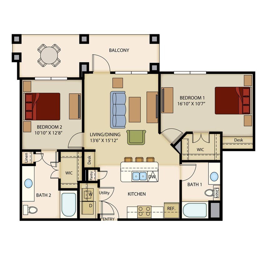 TruNorth Floor Plan B3 - B3