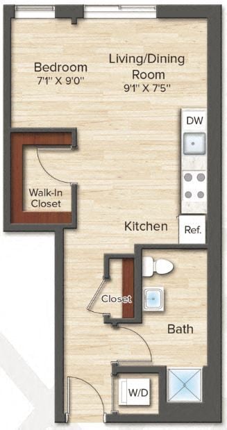 Floor Plan - The Bardot (A11)