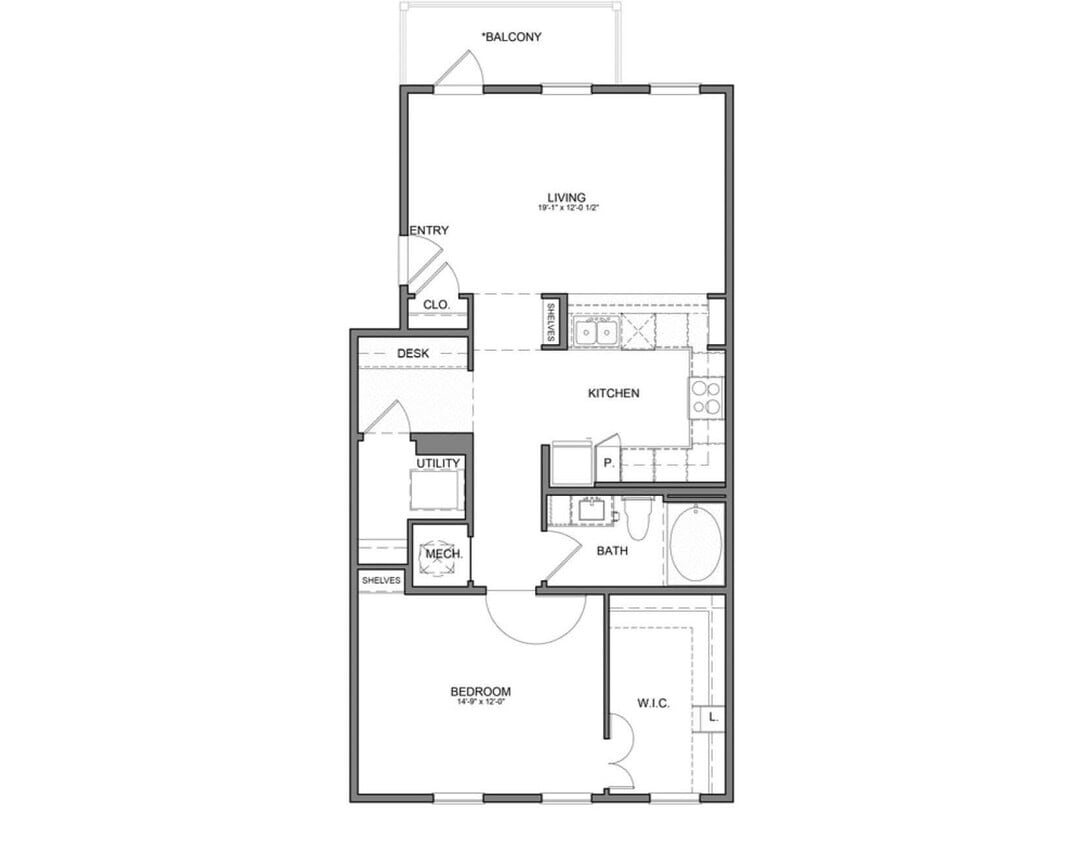 Floor Plan - Stag’s Leap 7A9.2
