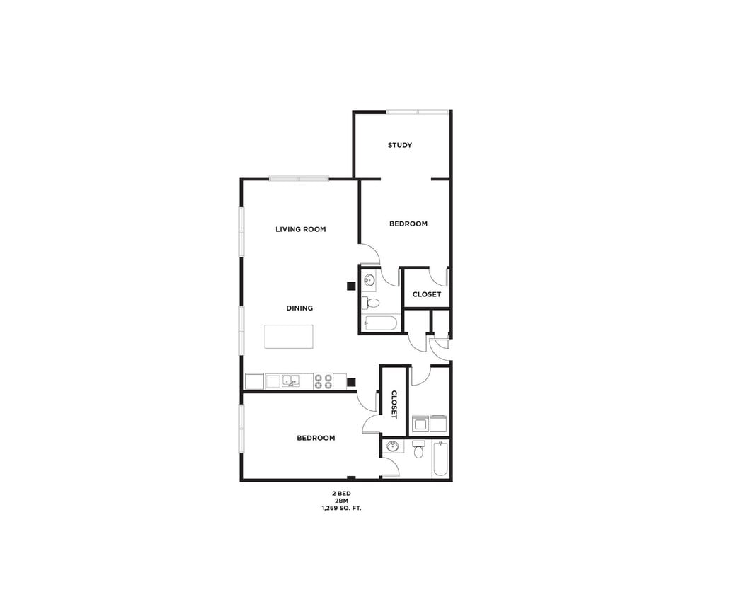Floor Plan - 2BM