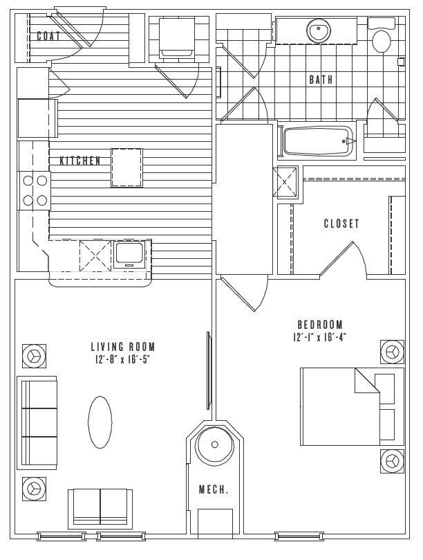 A8 floor plan New Village at Patchogue - A8
