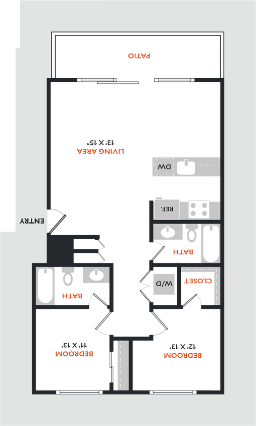 Floor Plan - Plan 2AR