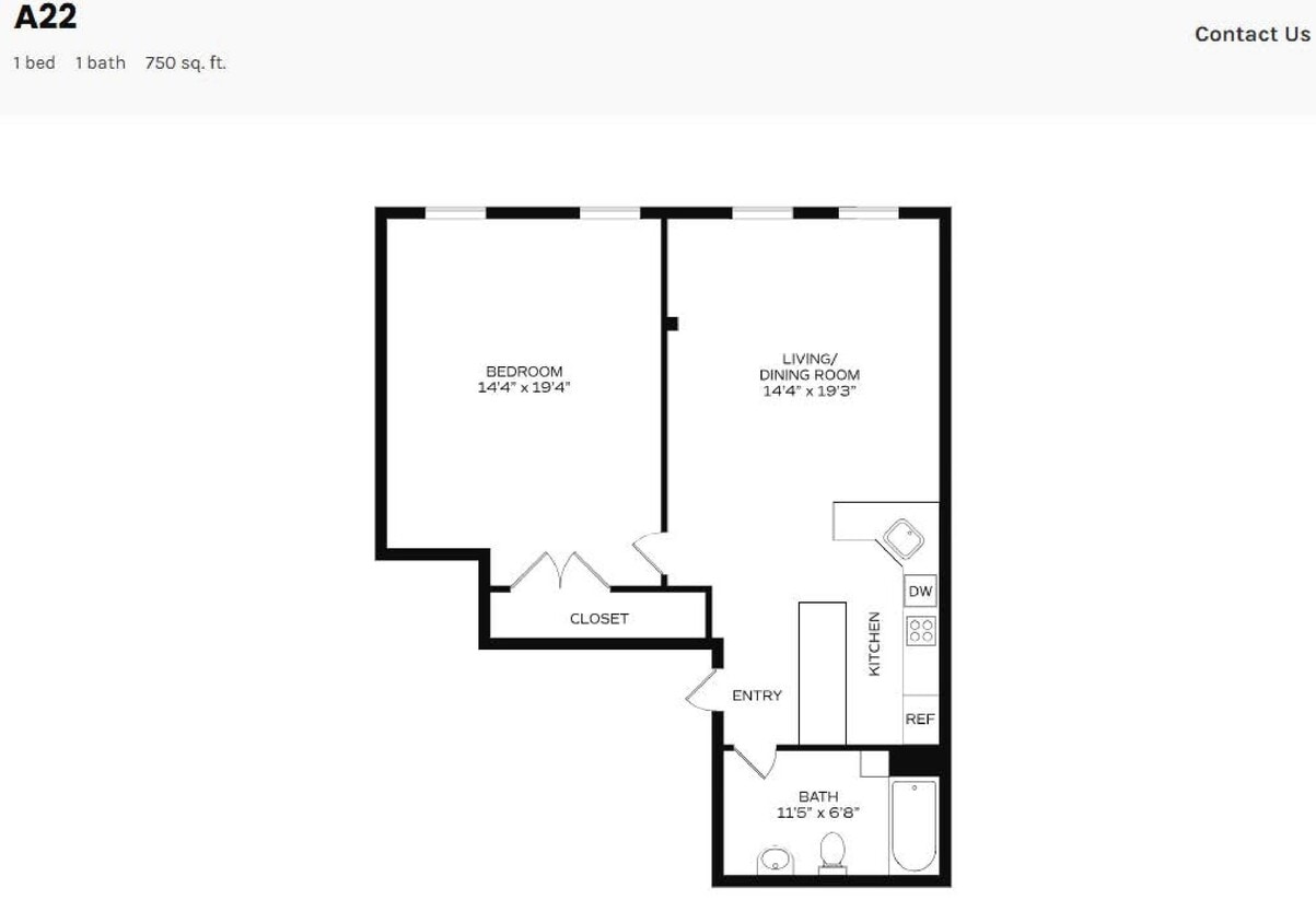 Floor Plan - A14