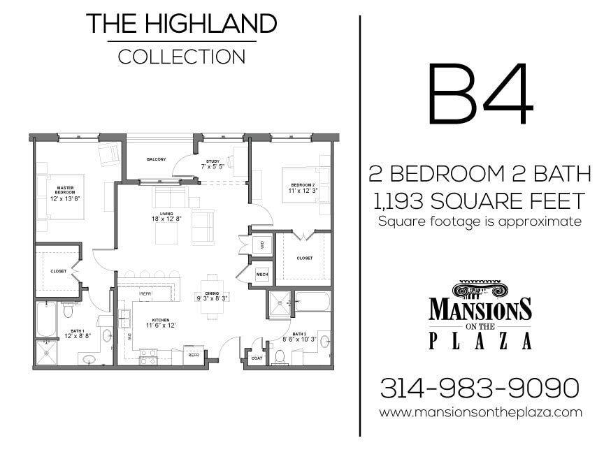 Floor Plan - Highland - B4