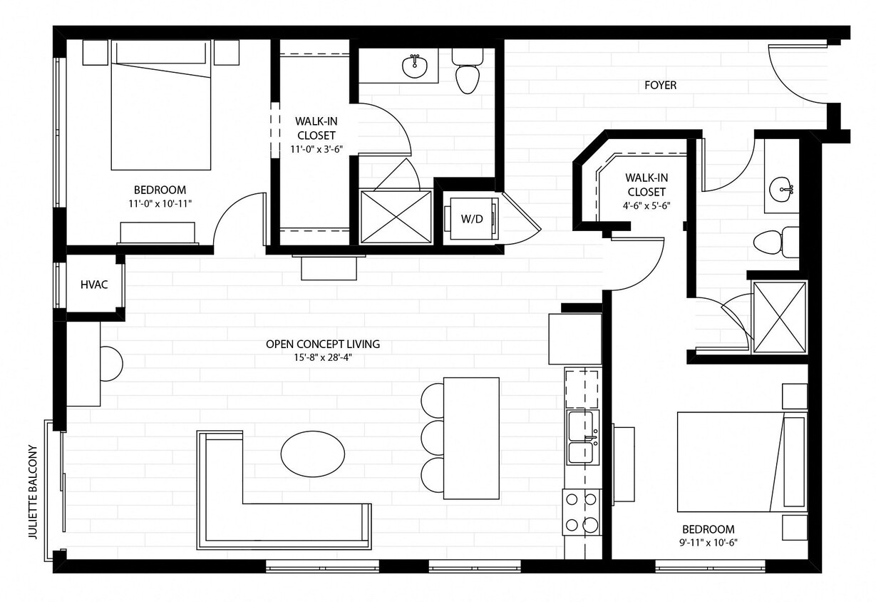 Floor Plan - Stockholm 10