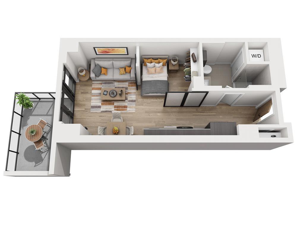 Floor Plan - Studio E1I