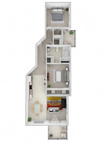Floor Plan - B2 - Skyloft