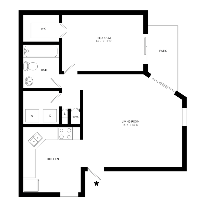 Floor Plan - The Palm