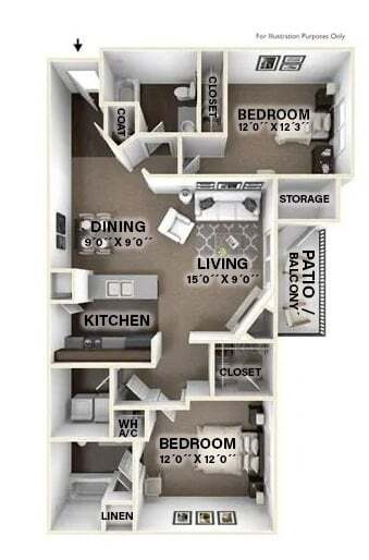 Floor Plan - Bandera (B1)