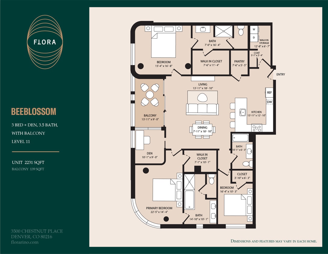 Floor Plan - Beeblossom