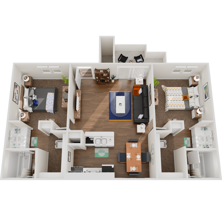 Floor Plan - The Julep-The Oak