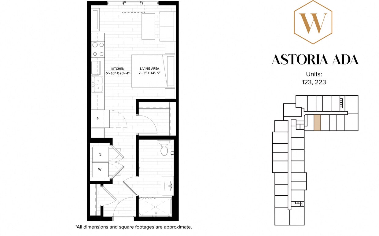 Floor Plan - Astoria ADA
