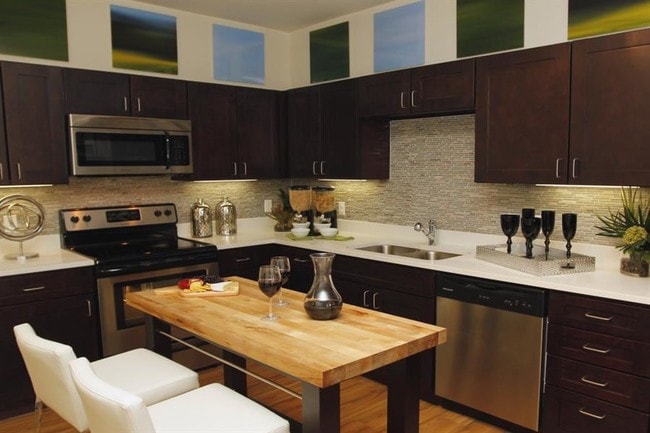 Custom Espresso Cabinetry - Capstone at Vallagio