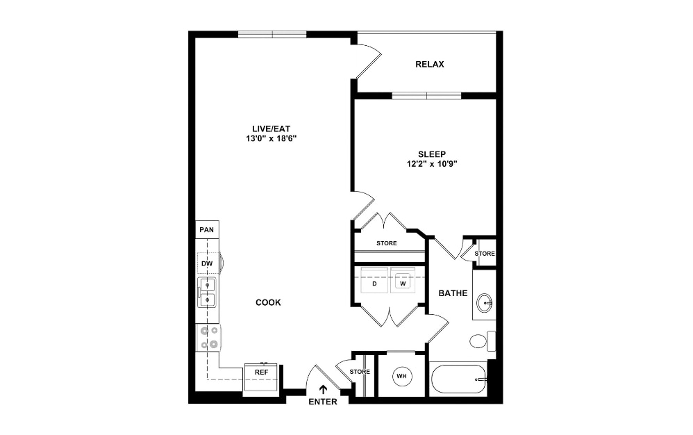 Floor Plan - OneD
