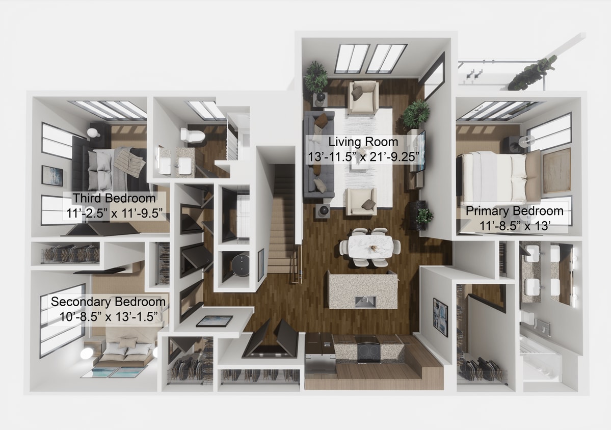 Floor Plan - The Establisher - Upper