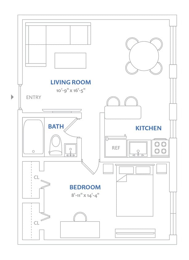 Floor Plan - Residence 23, Floor 1