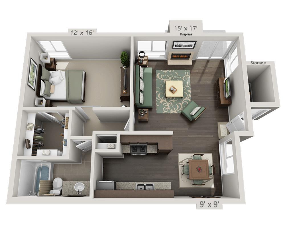 Floor Plan - A1B