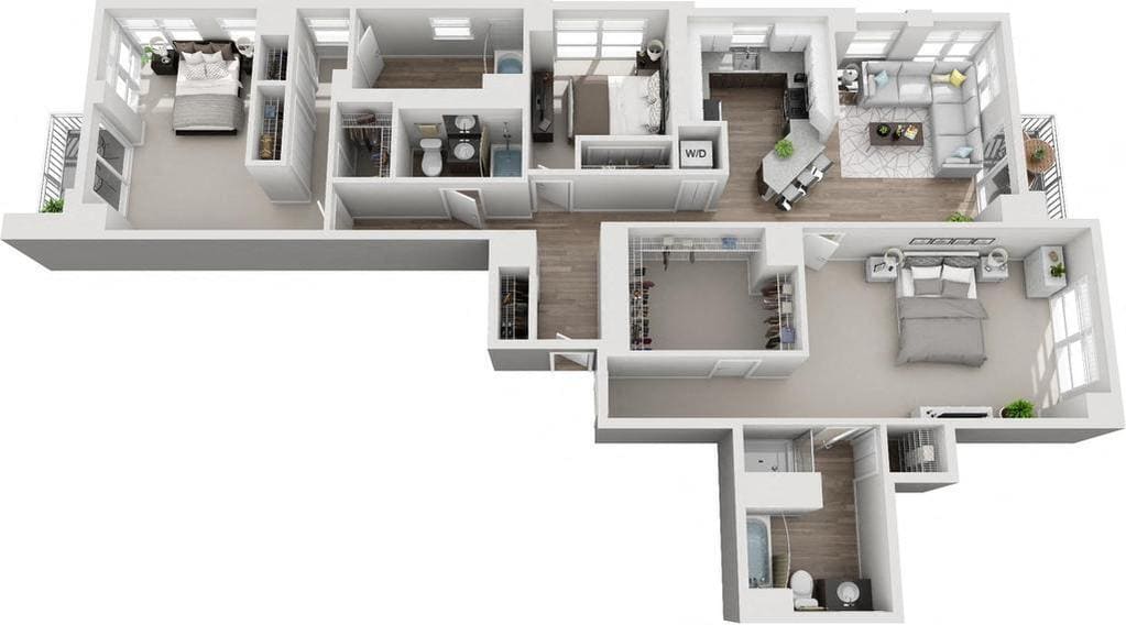Floor Plan - 3A - 12