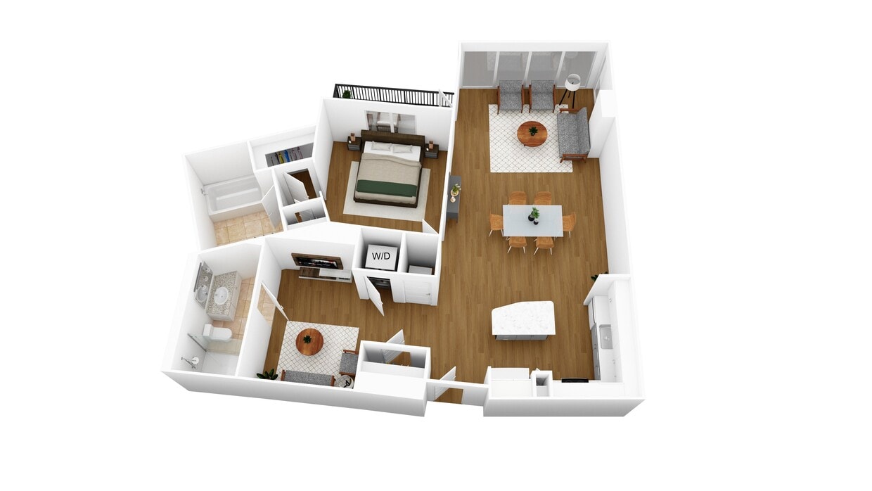 Floor Plan - A2B + Den
