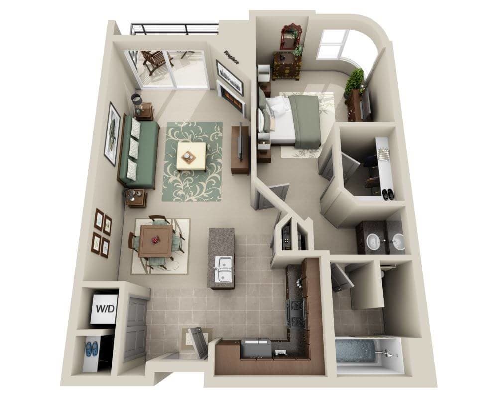 Floor Plan - Bayside (A1E-R)