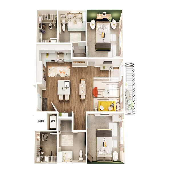 Floor Plan - B2-HC