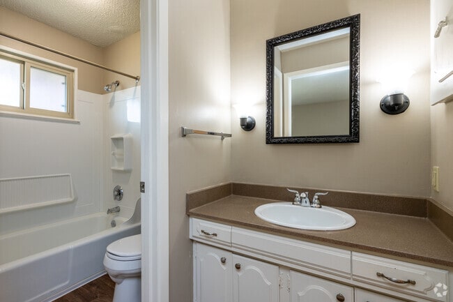 2BR, 2BA - 1,200SF - 1st Bathroom - The Pines at Red Bridge