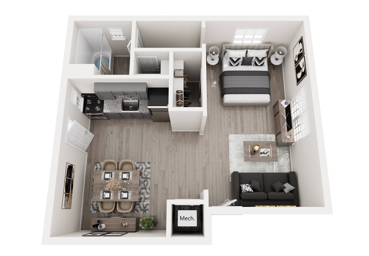 Floor Plan - Studio
