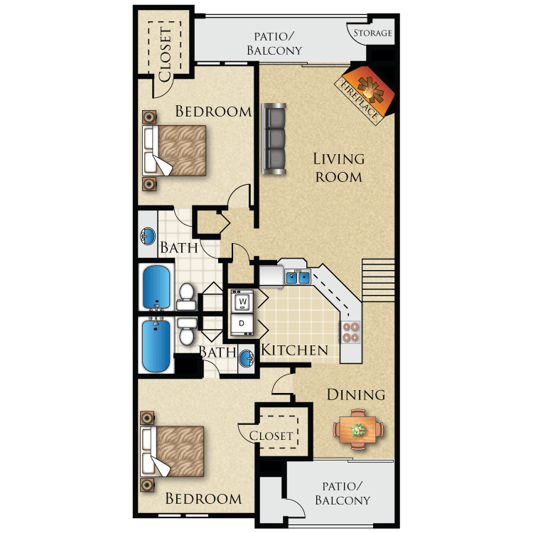 Floor Plan - Plan B-3