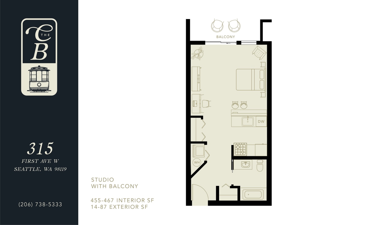 Floor Plan - Studio