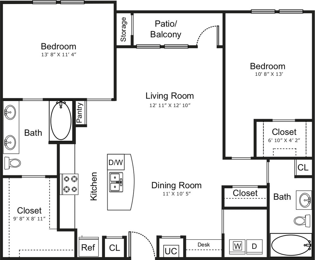 Floor Plan - Bellaire
