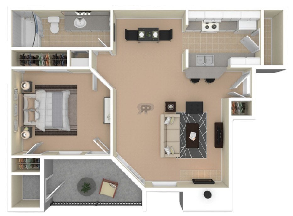 Floor Plan - 1C