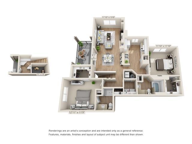Floor Plan - Blue Ridge - Cottonwood Ridge