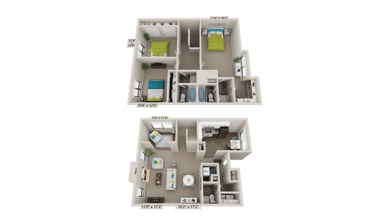 Floor Plan - The Gwinnett