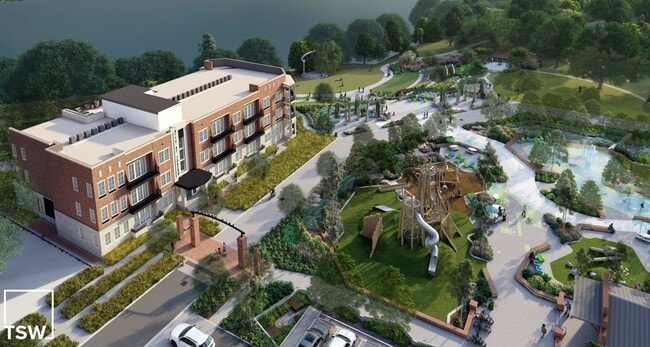 View of the Lofts & Chason Park - Lofts at Chason Park