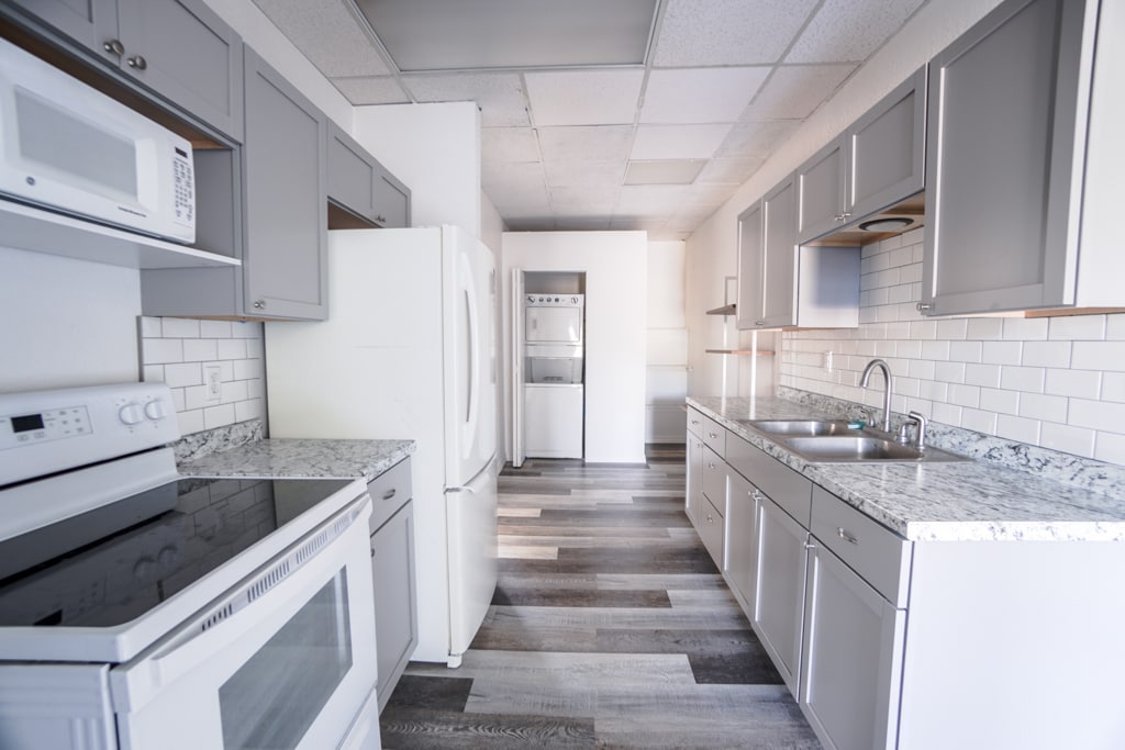 Floor Plan - Unit 5, Lower Level, updated kitchen