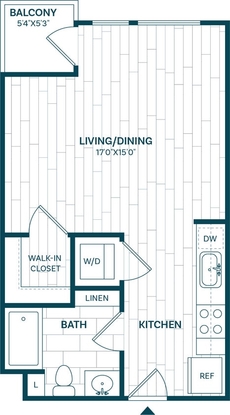 Floor Plan - Studio-S1