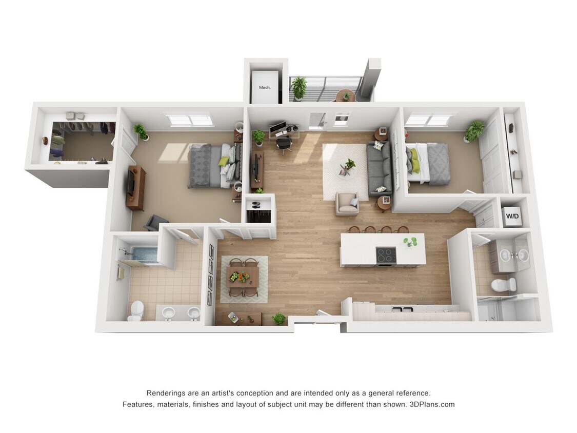 Floor Plan - 2x2F-1449-p2