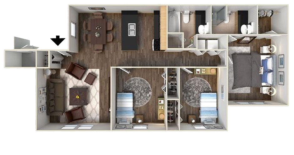 Floor Plan - The Avondale