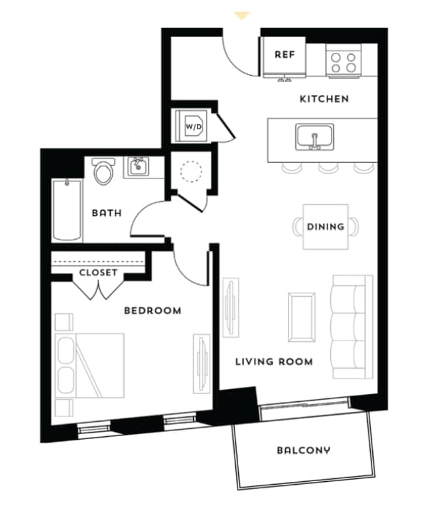 Floor Plan - A6 (815)