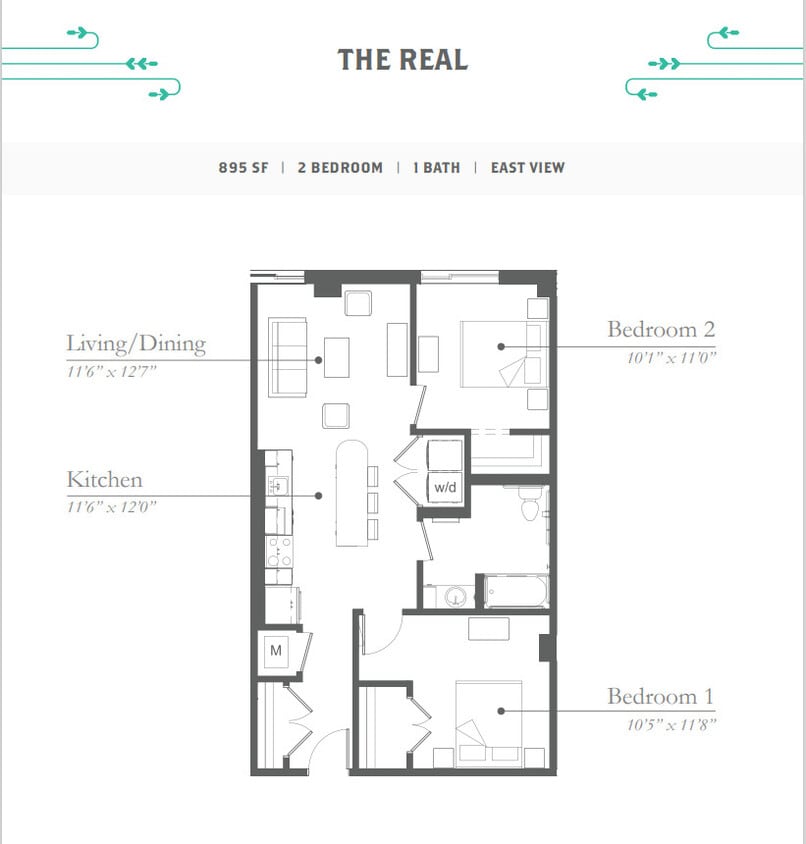 Floor Plan - The Real