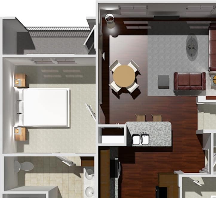 Floor Plan - Hazelnut